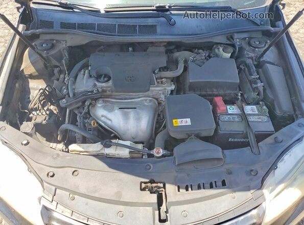 4T1BF1FK4HU651900 2017 TOYOTA CAMRY Black Rear interior view