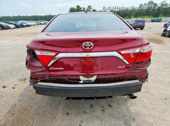 4T1BF1FK4HU711738 2017 TOYOTA CAMRY Red Vista trasera