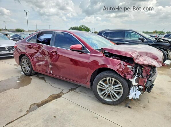 4T1BF1FK5GU579376 2016 TOYOTA CAMRY Red Delantero derecho