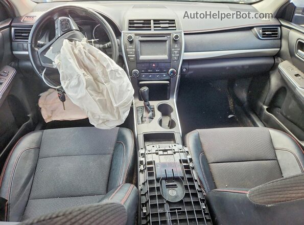 4T1BF1FK5GU579376 2016 TOYOTA CAMRY Red Vista del salpicadero