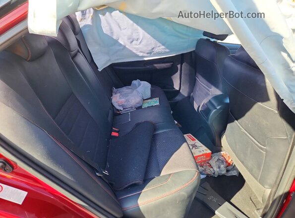 4T1BF1FK5HU758955 2017 TOYOTA CAMRY Red Հետևի նստատեղերի տեսք