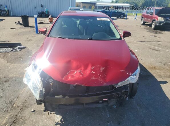 4T1BF1FK6GU549805 2016 TOYOTA CAMRY Красный Вид спереди