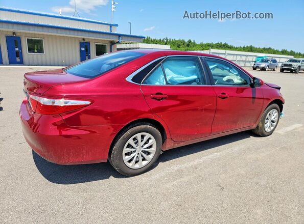 4T1BF1FK6HU664941 2017 TOYOTA CAMRY Maroon Tył prawy