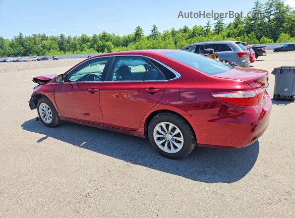 4T1BF1FK6HU664941 2017 TOYOTA CAMRY Maroon Tył lewy