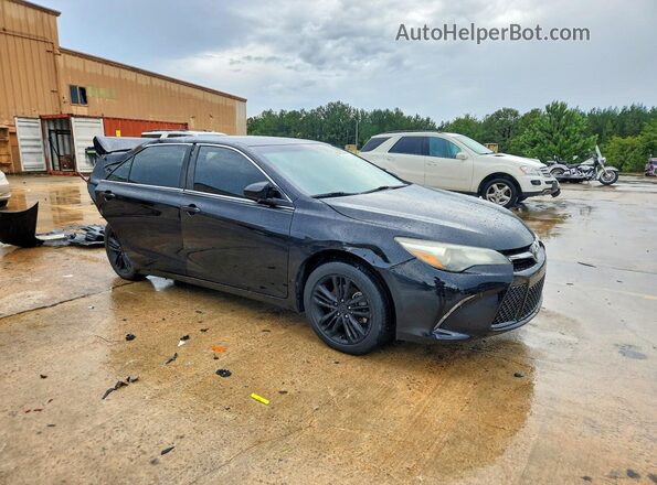 4T1BF1FK7GU183059 2016 TOYOTA CAMRY Черный Передняя правая четверть