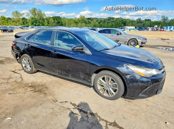 4T1BF1FK7HU406587 2017 TOYOTA CAMRY Black Передня права чверть
