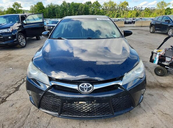 4T1BF1FK7HU406587 2017 TOYOTA CAMRY Black Вид спереду