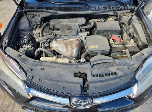 4T1BF1FK7HU406587 2017 TOYOTA CAMRY Black Вид задньої частини салону