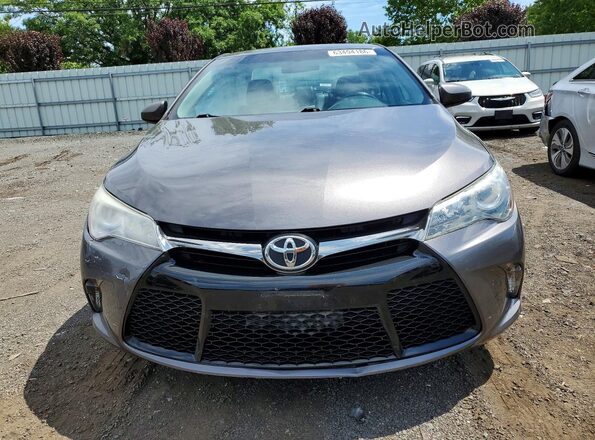 4T1BF1FK8GU209409 2016 TOYOTA CAMRY Gray Դիմացի տեսք