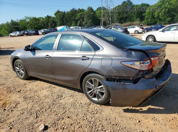 4T1BF1FKXGU143753 2016 TOYOTA CAMRY Gray Задня ліва чверть