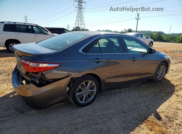 4T1BF1FKXGU143753 2016 TOYOTA CAMRY Gray Задня права чверть