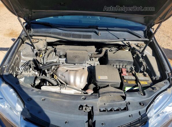 4T1BF1FKXGU143753 2016 TOYOTA CAMRY Gray Вид задньої частини салону