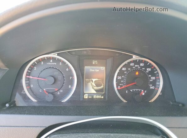 4T1BF1FKXGU143753 2016 TOYOTA CAMRY Gray Вид щитка приладів