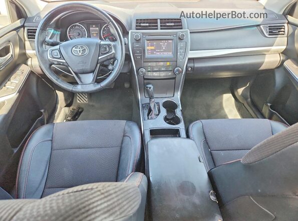 4T1BF1FKXGU161931 2016 TOYOTA CAMRY Tan Вид панелі приладів