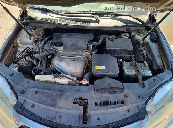 4T1BF1FKXGU161931 2016 TOYOTA CAMRY Tan Вид задньої частини салону