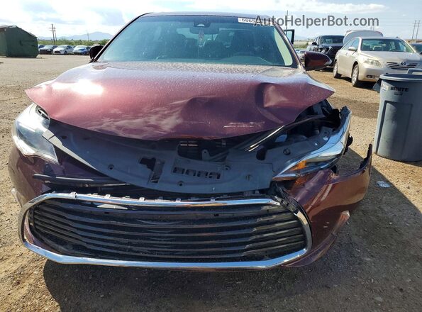 4T1BK1EB1HU244999 2017 TOYOTA AVALON Бордовый Вид спереди
