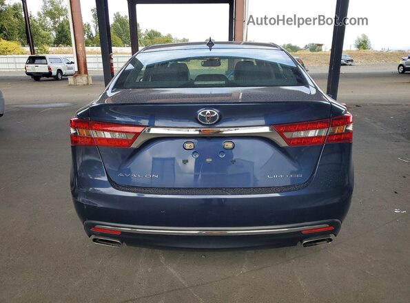 4T1BK1EB2GU235453 2016 TOYOTA AVALON Blue Vista trasera
