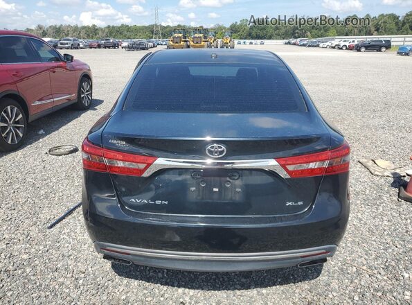 4T1BK1EB2JU283879 2018 TOYOTA AVALON Black Widok z tyłu