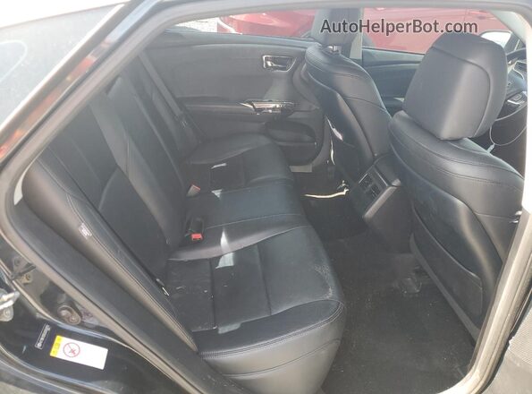 4T1BK1EB2JU283879 2018 TOYOTA AVALON Black Widok tylnych siedzeń