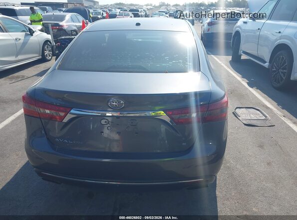 4T1BK1EB5GU202107 2016 TOYOTA AVALON Gray 