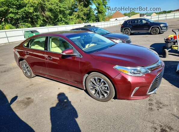 4T1BK1EB5HU254032 2017 TOYOTA AVALON Maroon წინა მარჯვენა