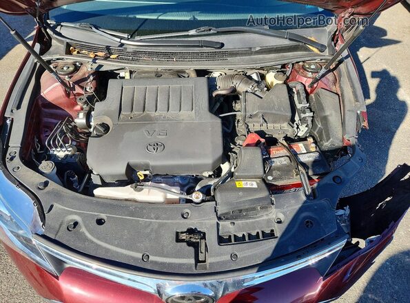 4T1BK1EB5HU254032 2017 TOYOTA AVALON Maroon უკანა სალონის ხედი