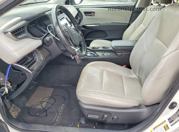 4T1BK1EB8GU200870 2016 TOYOTA AVALON White Front interior view