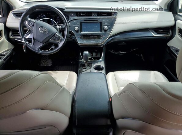 4T1BK1EB8GU200870 2016 TOYOTA AVALON White Dashboard view