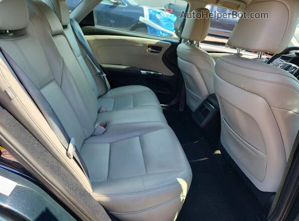 4T1BK1EB9HU243647 2017 TOYOTA AVALON Черный Вид задних сидений