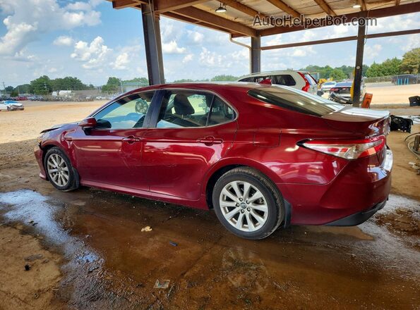 4T1C11AK8LU872774 2020 TOYOTA CAMRY Maroon Trasero izquierdo