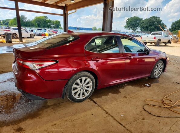 4T1C11AK8LU872774 2020 TOYOTA CAMRY Maroon Trasero derecho