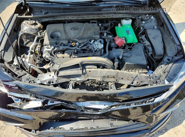 4T1C11BK3PU079371 2023 TOYOTA CAMRY Black Widok wnętrza z tyłu