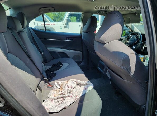 4T1C11BK3PU079371 2023 TOYOTA CAMRY Black Widok tylnych siedzeń