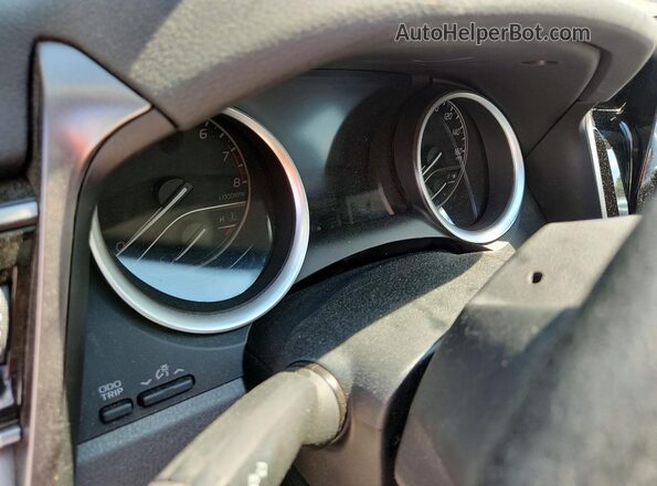 4T1C11BK3PU079371 2023 TOYOTA CAMRY Black Widok zestawu wskaźników
