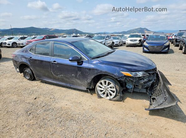 4T1C11BK6MU025686 2021 TOYOTA CAMRY Blue Front right