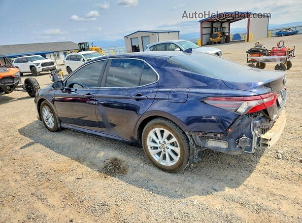 4T1C11BK6MU025686 2021 TOYOTA CAMRY Blue Rear left
