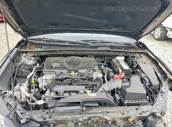 4T1C11BK7PU086842 2023 TOYOTA CAMRY Black Rear interior view