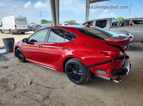 4T1DAACK0SU101905 2025 TOYOTA CAMRY Красный Задняя левая четверть