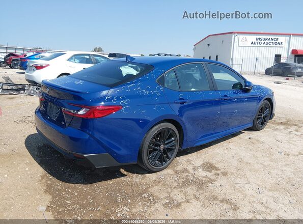 4T1DAACK0SU153230 2025 TOYOTA CAMRY Синий Задняя правая четверть