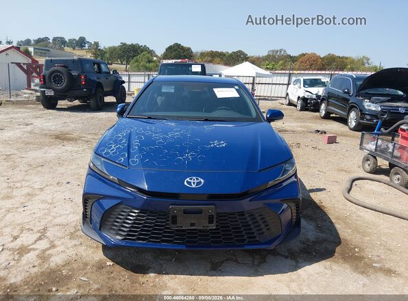 4T1DAACK0SU153230 2025 TOYOTA CAMRY Синий Вид щитка приборов