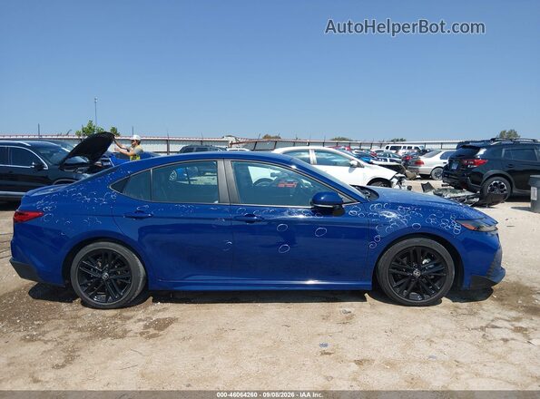 4T1DAACK0SU153230 2025 TOYOTA CAMRY Синий Вид задней части салона