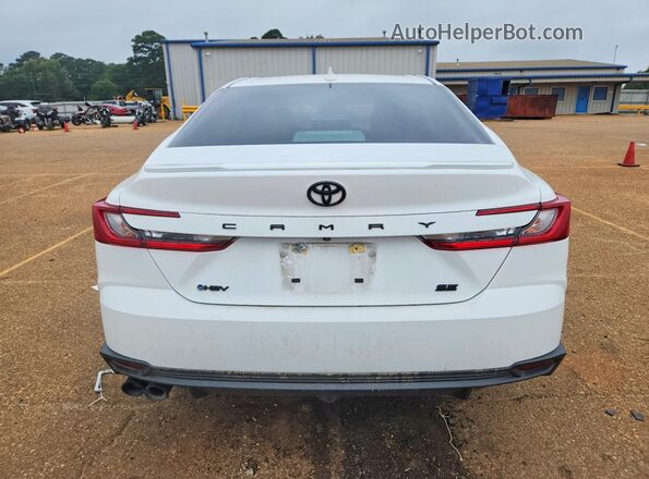 4T1DAACK0SU540814 2025 TOYOTA CAMRY White Вид ззаду