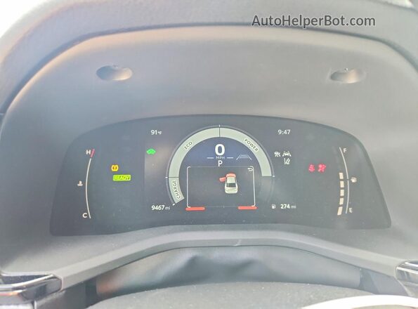 4T1DAACK0SU632697 2025 TOYOTA CAMRY Gray Instrument cluster view