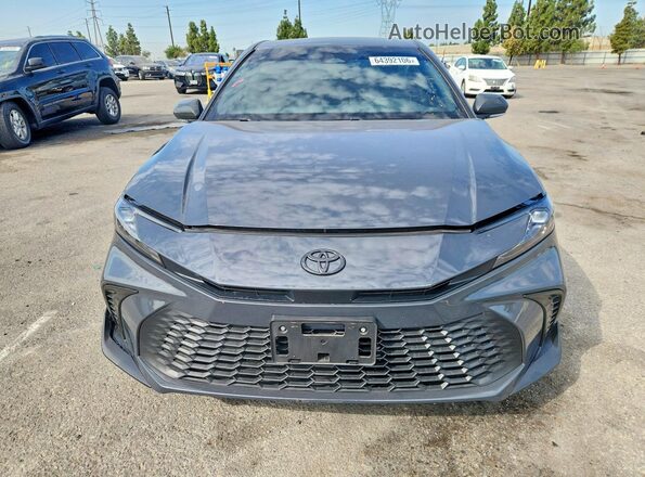 4T1DAACK0SU632697 2025 TOYOTA CAMRY Gray Front view