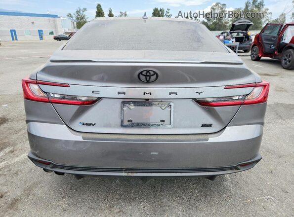 4T1DAACK0TU658895 2026 TOYOTA CAMRY Gray Widok z tyłu