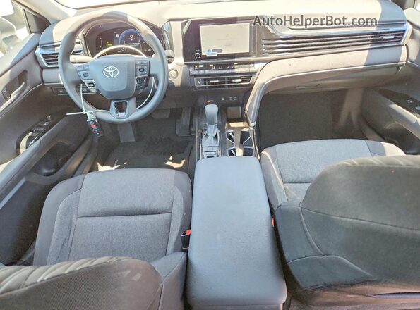 4T1DAACK0TU675079 2026 TOYOTA CAMRY White Dashboard view