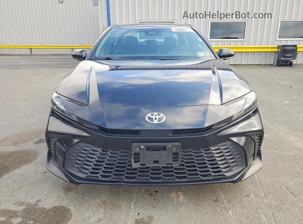 4T1DAACK1SU017513 2025 TOYOTA CAMRY Black Front view