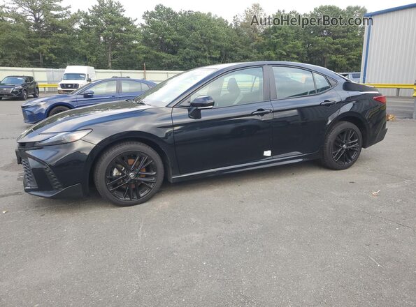 4T1DAACK1SU017513 2025 TOYOTA CAMRY Black VIN sticker view