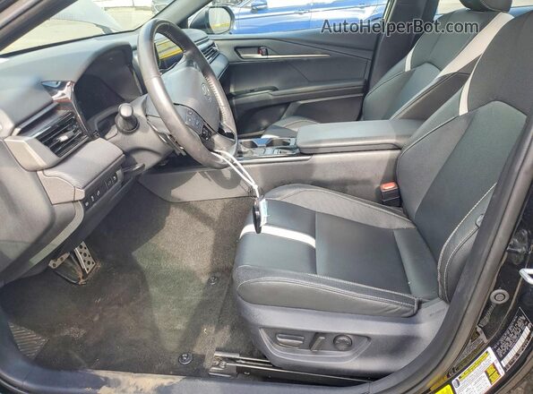 4T1DAACK1SU017513 2025 TOYOTA CAMRY Black Front interior view