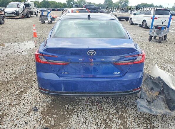 4T1DAACK1SU163071 2025 TOYOTA CAMRY Синий Вид сзади